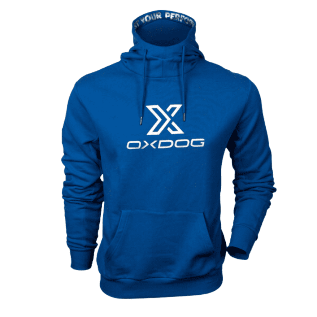 Felpa Oxdog Glow Hoodie Blue fronte