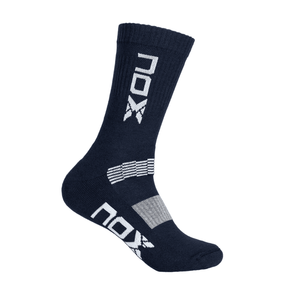 Calze Nox Media Tecnico Blu lato