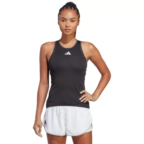 canotta adidas donna nera hz4281 fronte
