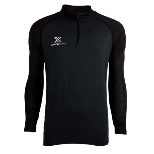 maglia termica oxdog winton pro II black fronte