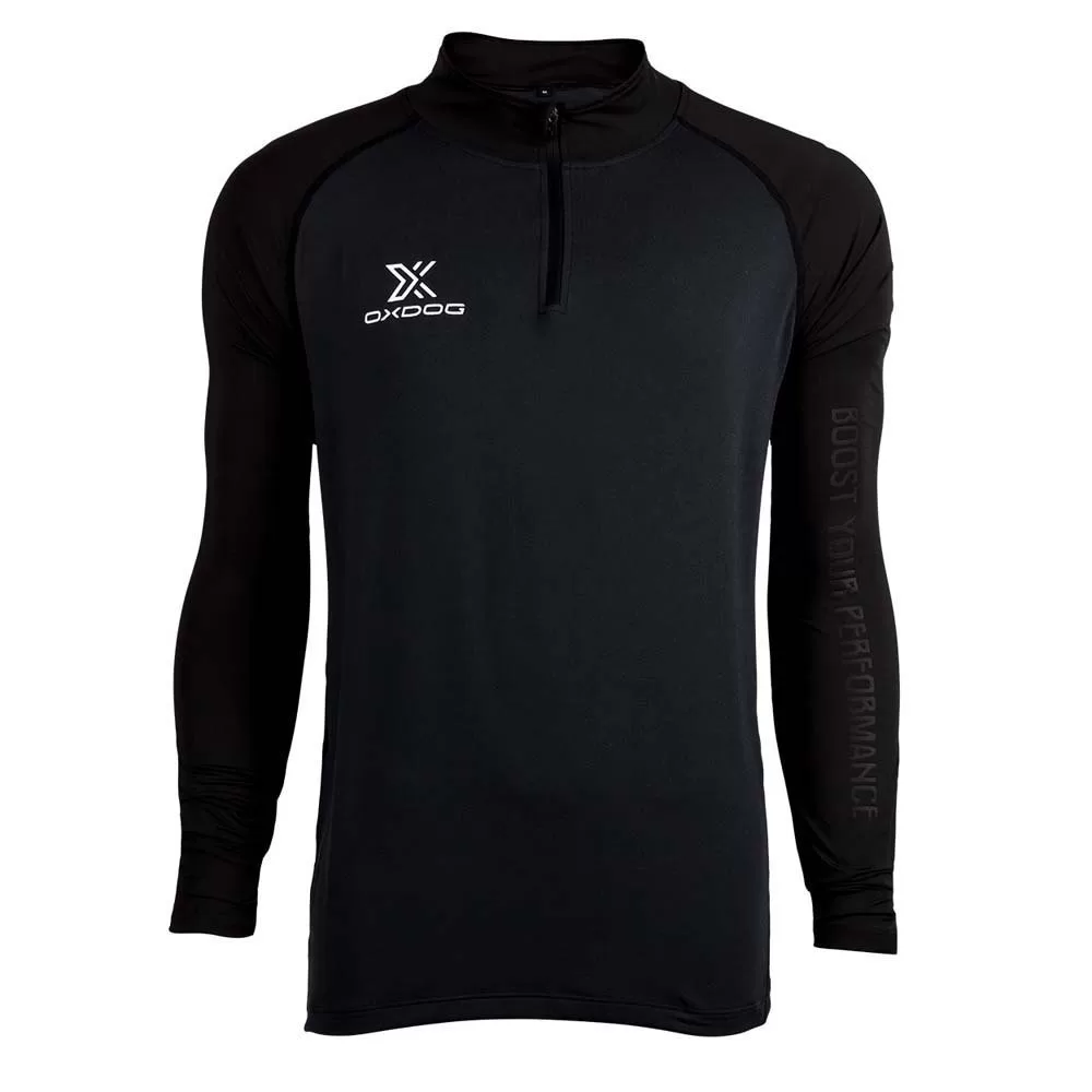 maglia termica oxdog winton pro II black fronte