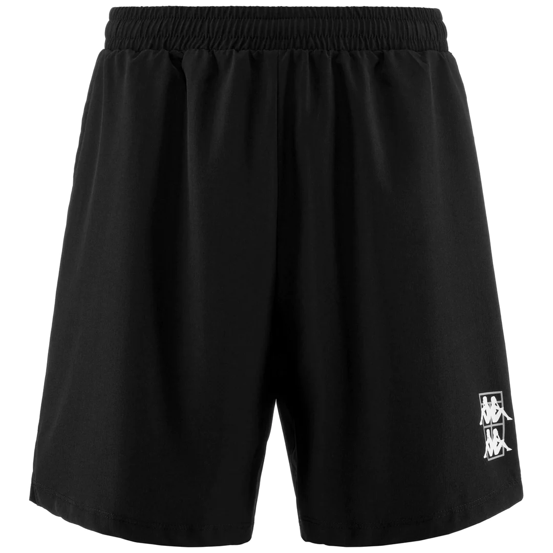 Pantaloncino kappa kombat diviolo black fronte