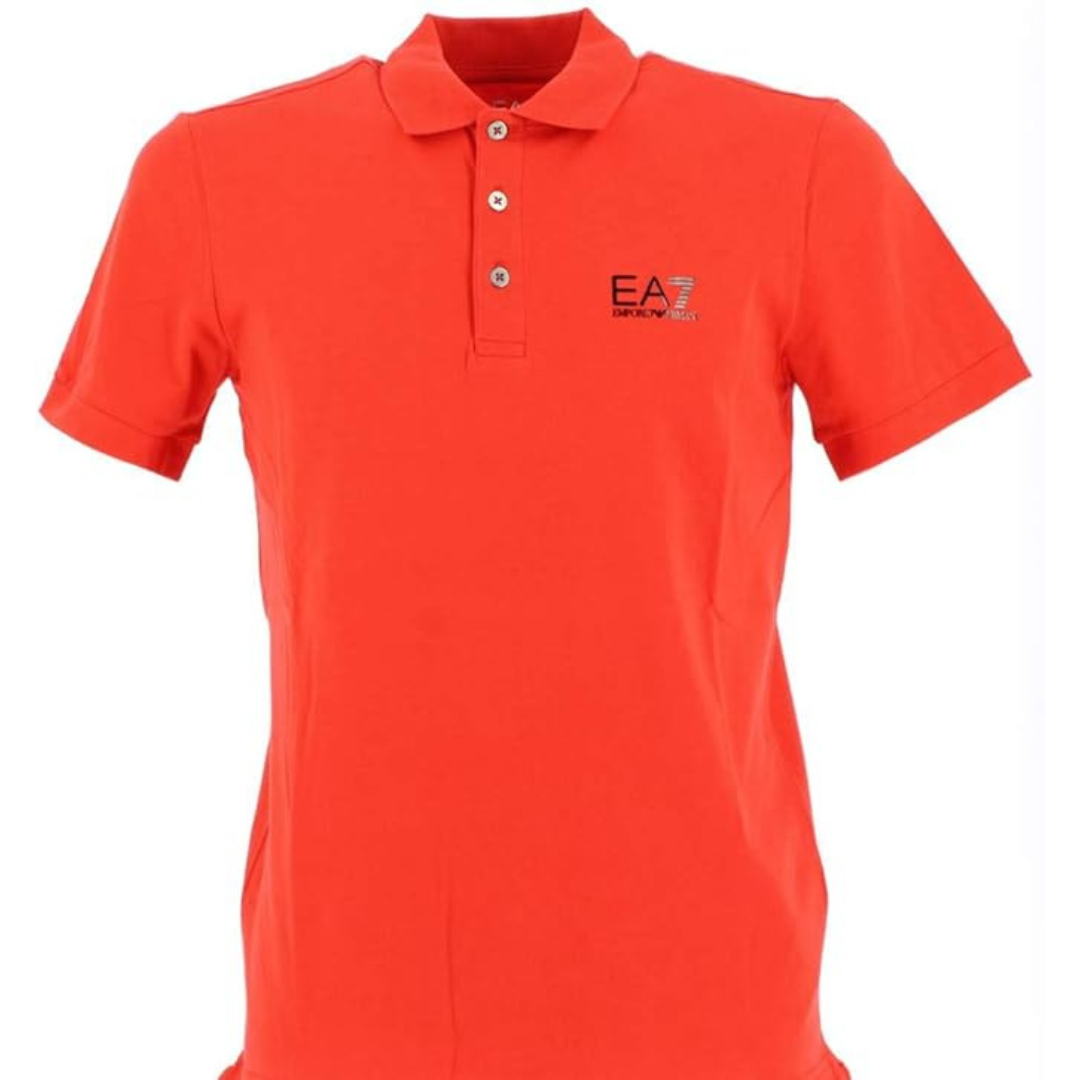 Polo Armani Arancione 8NPF04 1661 fronte