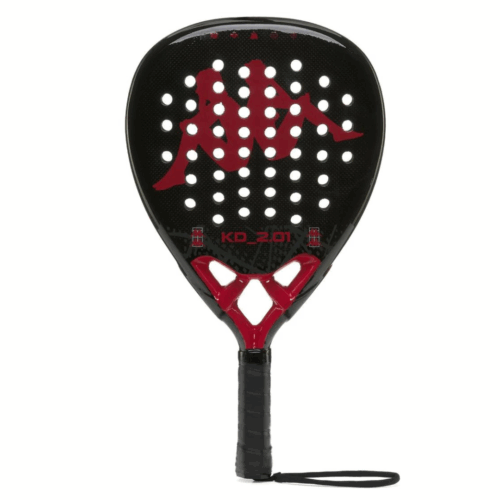 Racchetta padel kappa KD 2.01 rossa fronte