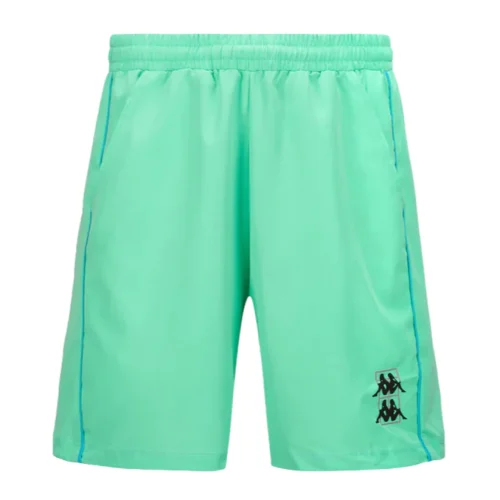 Pantaloncino kappa fivio verde uomo fronte