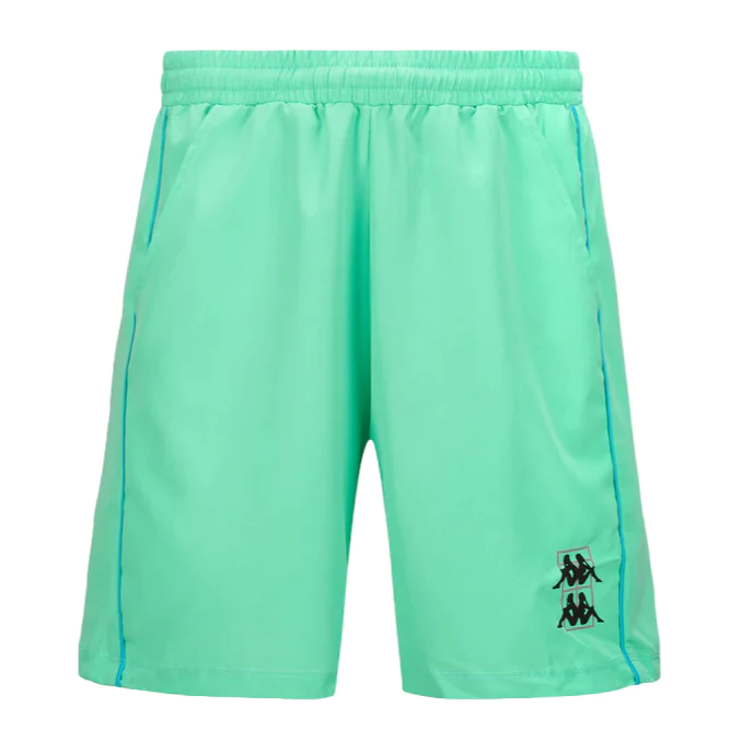 Pantaloncino kappa fivio verde uomo fronte