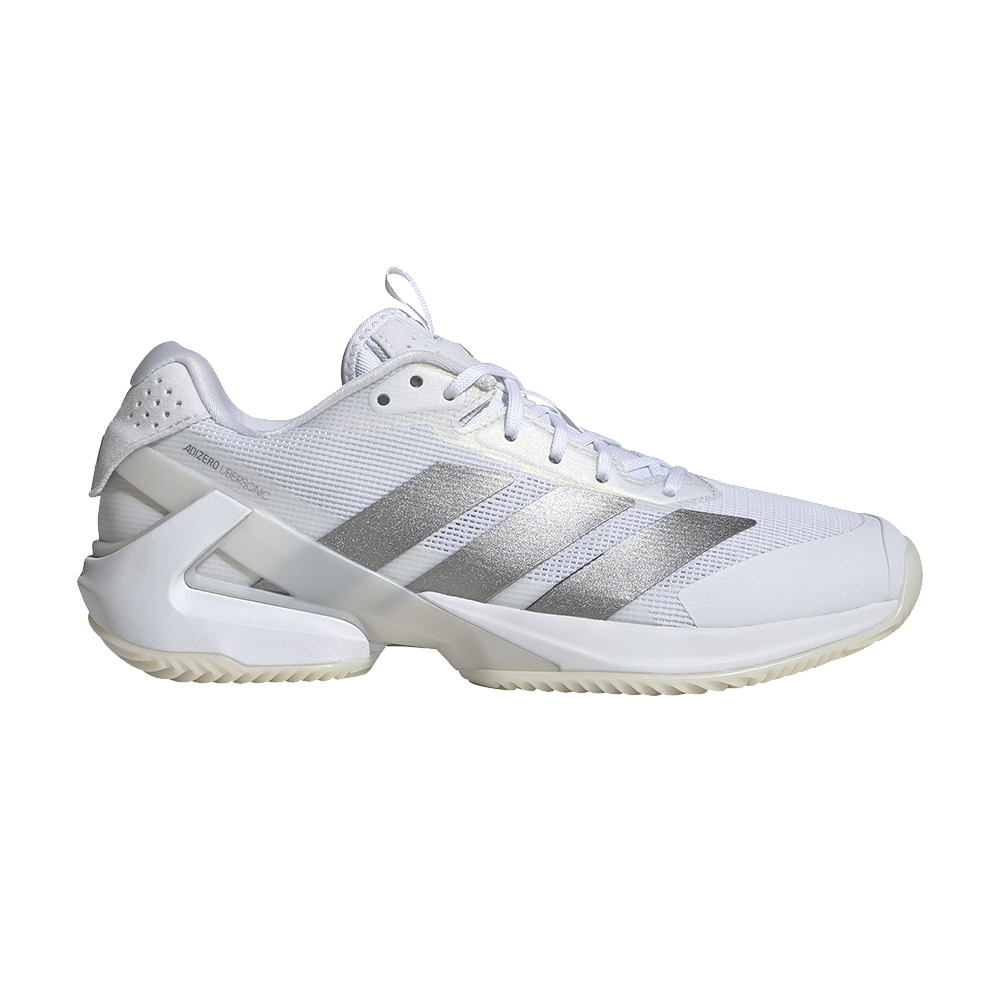 Scarpe Adizero Ubersonic 5 W CL_WHITE-SILVER METAL