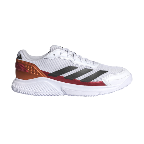 Scarpa Adidas Court Quick padel M FTWR White-Core Black-Lucid Orange