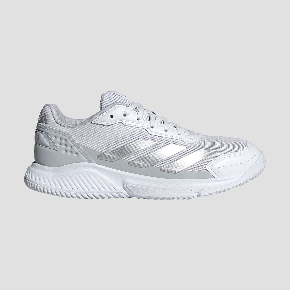 Scarpa-Adidas-CourtQuick-Padel-W-FTWR-White-Silver-Met