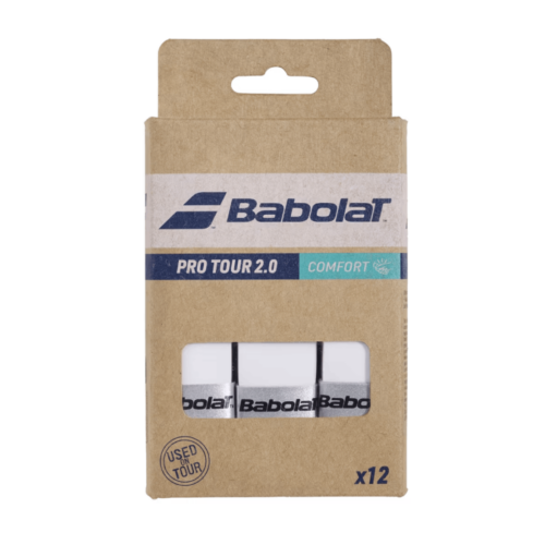 Overgrip Babolat Pro Tour 2.0 Pack X12 White