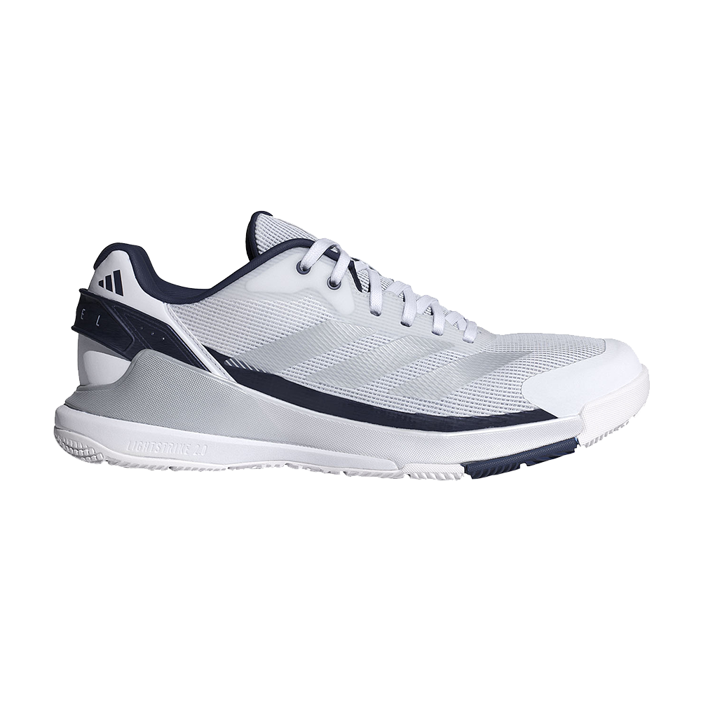 Scarpa Adidas Crazyquick LS Padel M White-Silver Metallic-DarKBlue