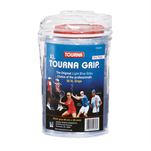 Tourna Grip XL Original Dry Feel Tennis Grip 50 pack