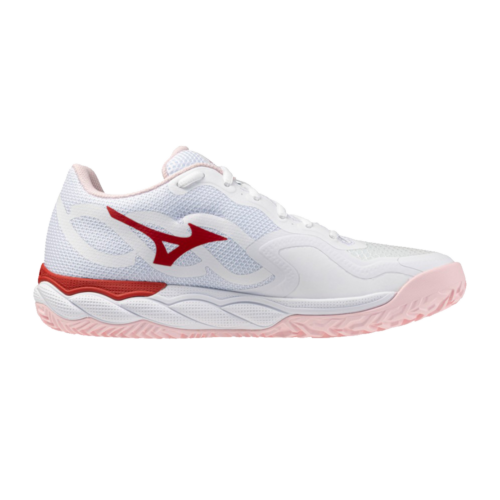 Scarpe Mizuno Wave Enforce Court CC white pinkesque 2026