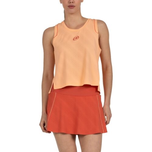 Canotta Bullpadel Donna Amalia Naranja Pastel