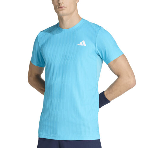 Maglietta  Adidas T FREELIFT TEE Cyan