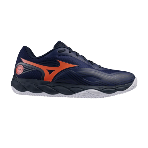 Scarpa Mizuno Wave Enforce Court 2 CC Beacon Blue-Lava Orange-White