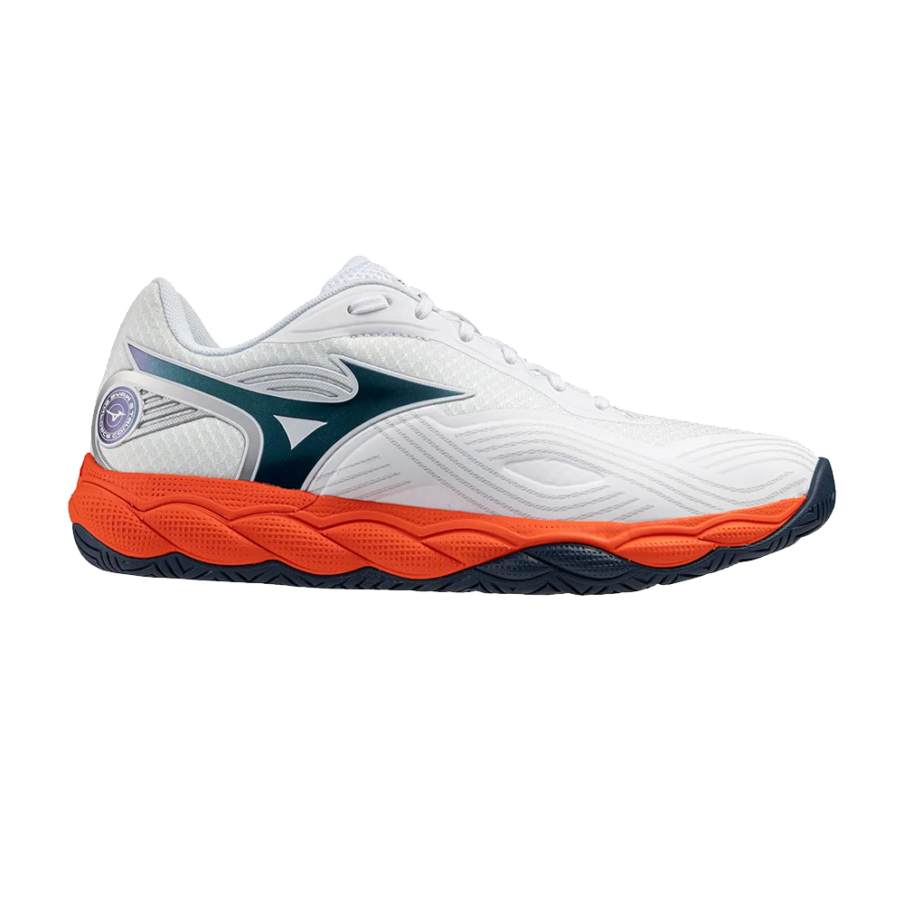 Scarpa Mizuno Wave Enforce Court 2 CC White-Insignia-Blue-Orange
