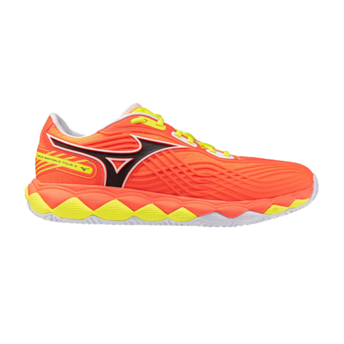 Scarpa Mizuno Wave Enforce Tour 2 Padel arancione-bianco-giallo