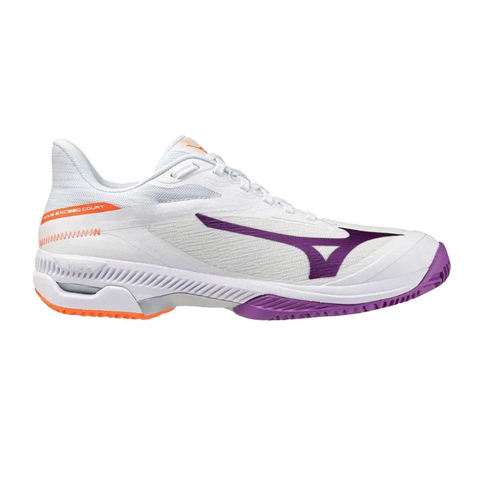 Scarpa Mizuno Wave Exceed Court CC Wos White-Dahila-Lava Orange