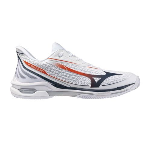 Scarpa Mizuno Wave Exceed Tour 7 CC White-Insignia Blue-Orange